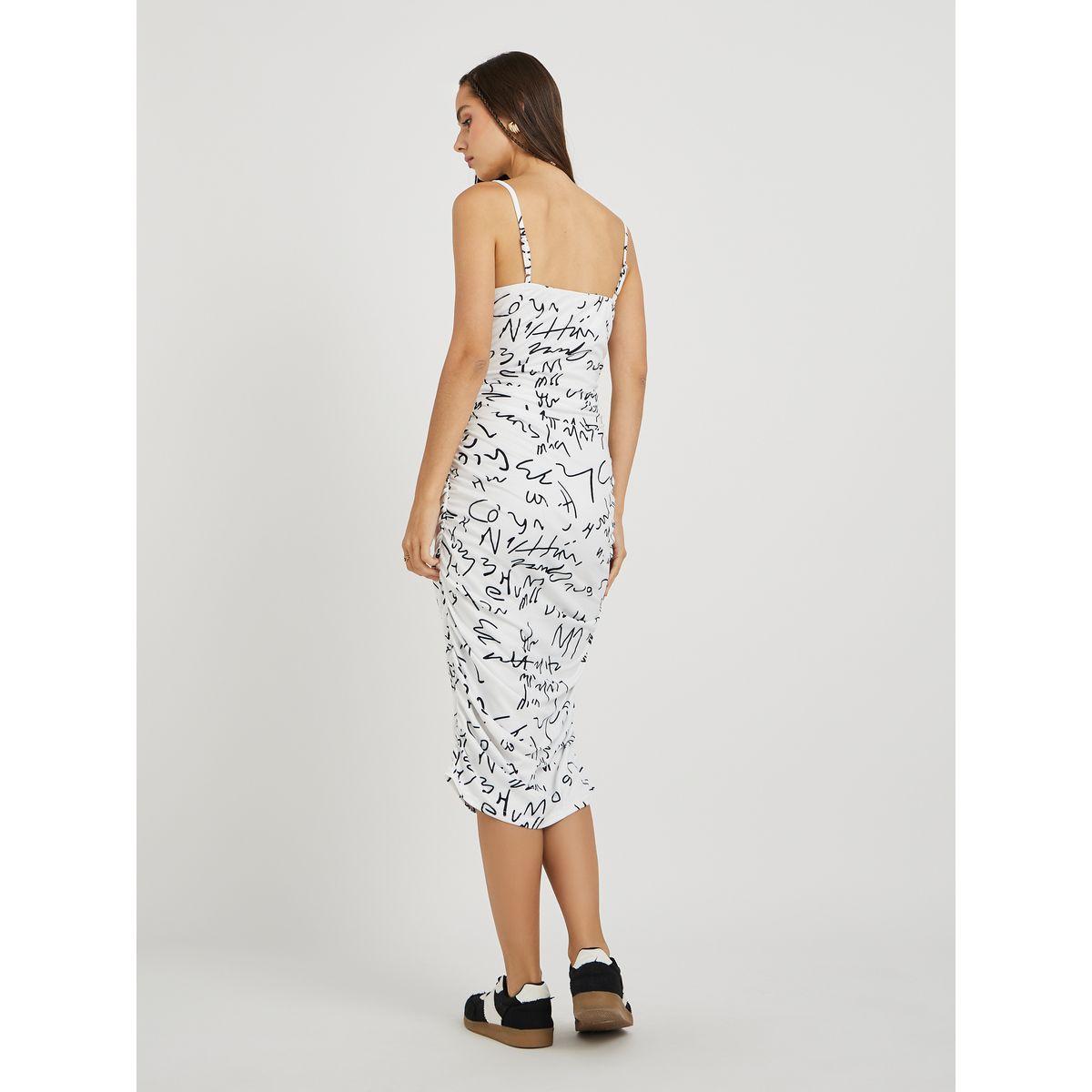 Styli All-Over Printed Ruched Detail Strappy Midi Dress-women-clothing-dresses-image-4