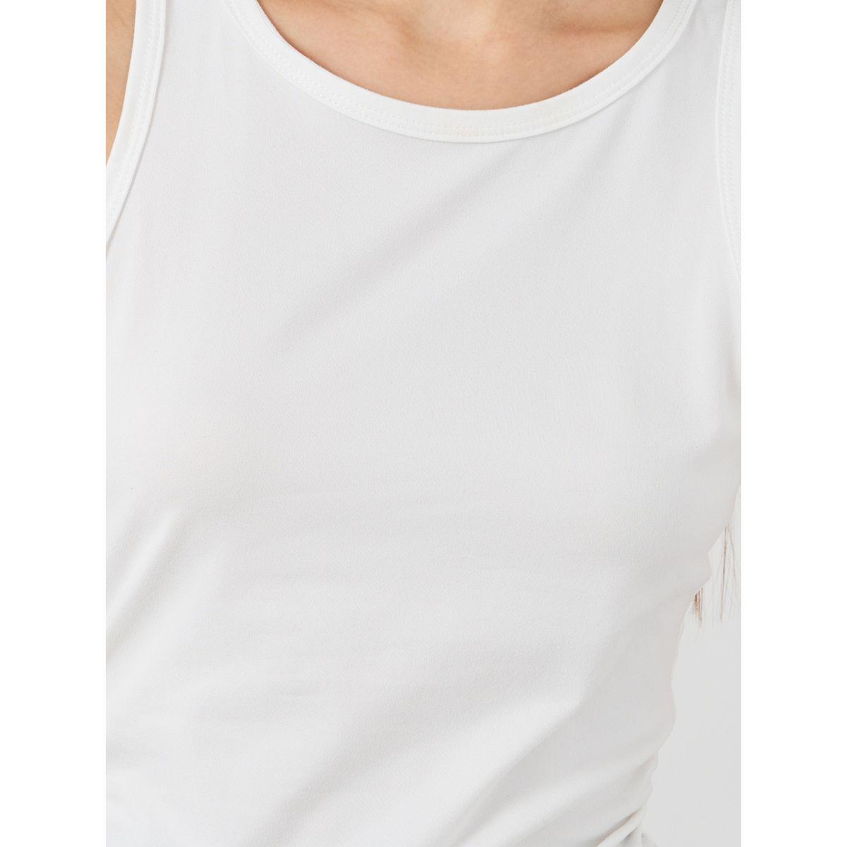 Styli Set of 2 - Solid Asymmetric Hem Cami Top-women-clothing-tshirts-image-4