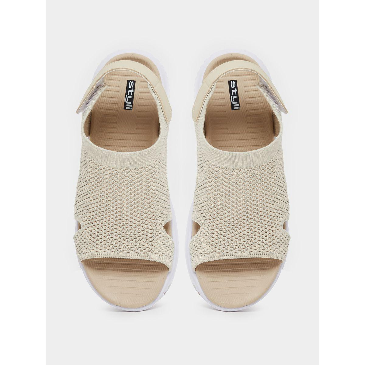 Styli Comfort Flat Sandals-women-shoes-sandals-flats-image-5
