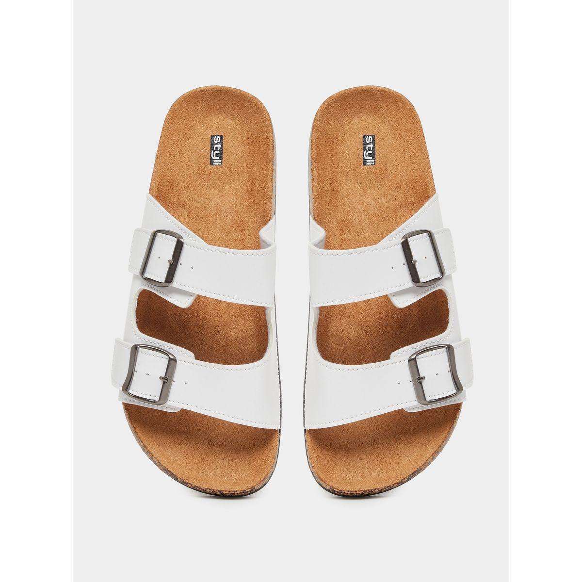 صندل سهل الارتداء بتفاصيل إبزيم-women-shoes-sandals-flats-image-5