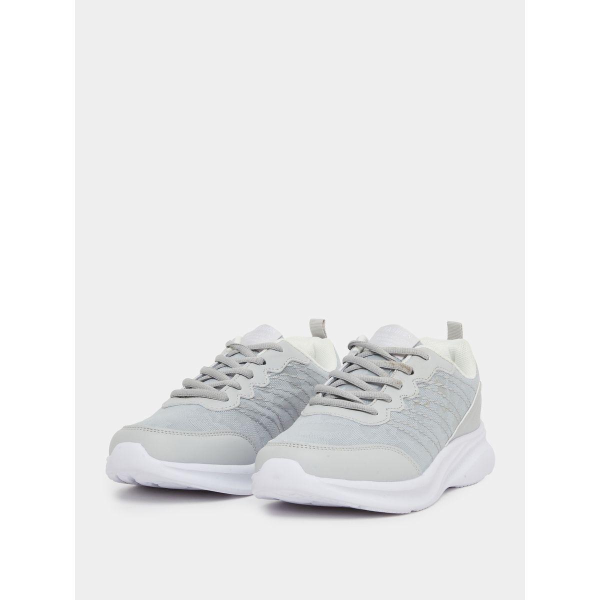 Styli Panelled Lace Up Sneakers-women-shoes-sneakers-image-2
