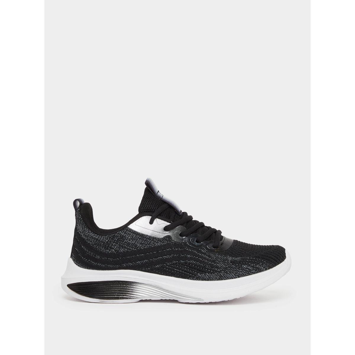 Styli Textured Mesh Lace Up Sneakers-women-shoes-sneakers-image-1