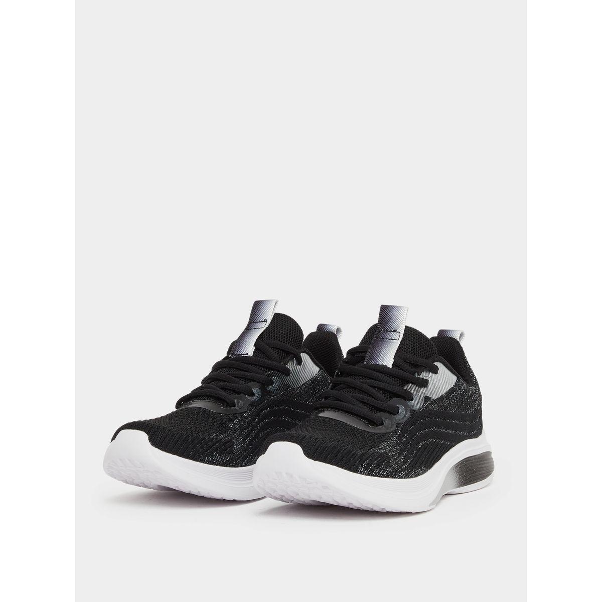 Styli Textured Mesh Lace Up Sneakers-women-shoes-sneakers-image-2