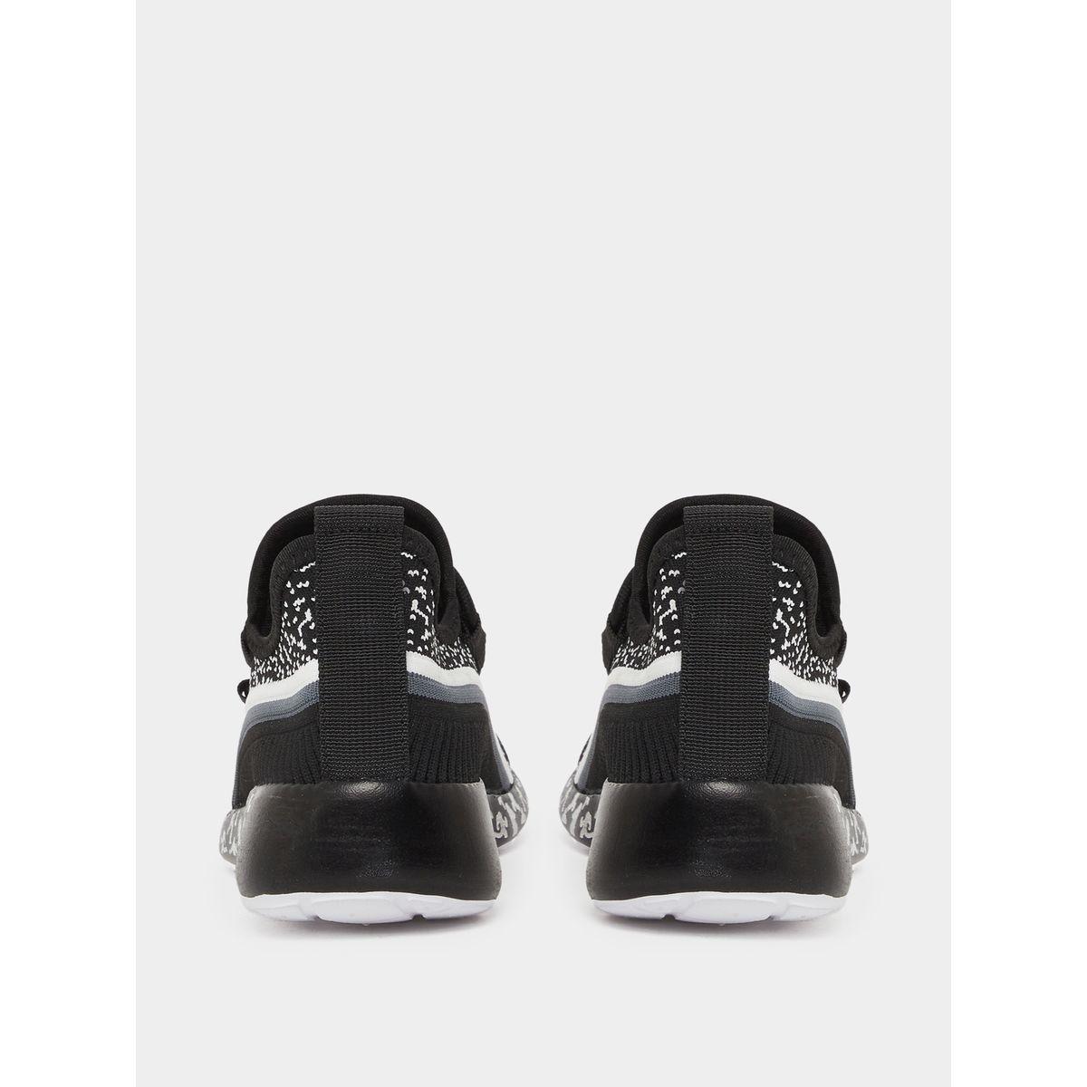 Styli Textured Mesh Lace Up Sneakers-women-shoes-sneakers-image-4