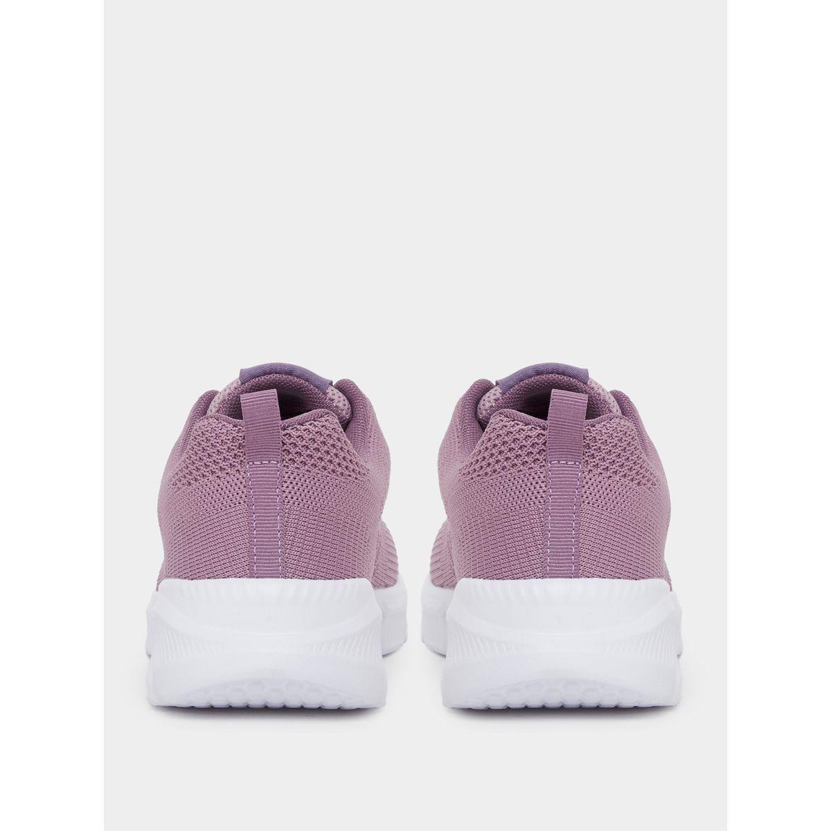 Styli Textured Mesh Lace Up Sneakers-women-shoes-sneakers-image-4