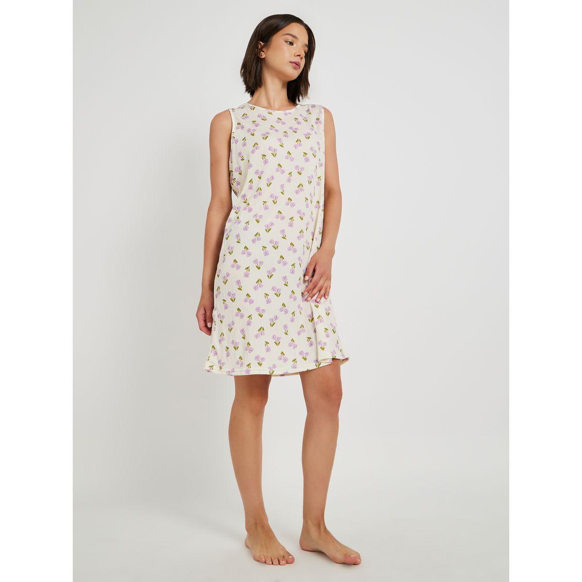 قميص نوم بلا أكمام مع ياقة دائرية-women-clothing-nightwear-nighties-image-1