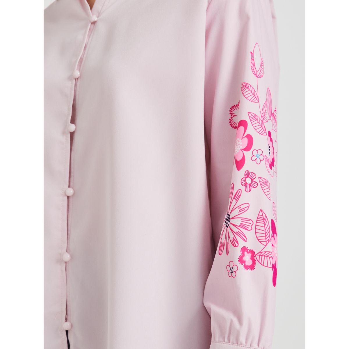 Styli Floral Print Buttoned Oversized Shirt-women-clothing-shirtsandblouses-shirts-image-3