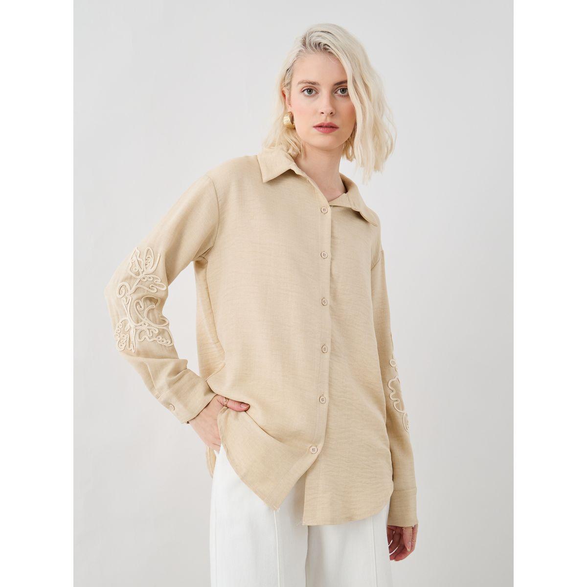 Styli Embroidered Spread Collar Oversized Shirt-women-clothing-shirtsandblouses-shirts-image-2