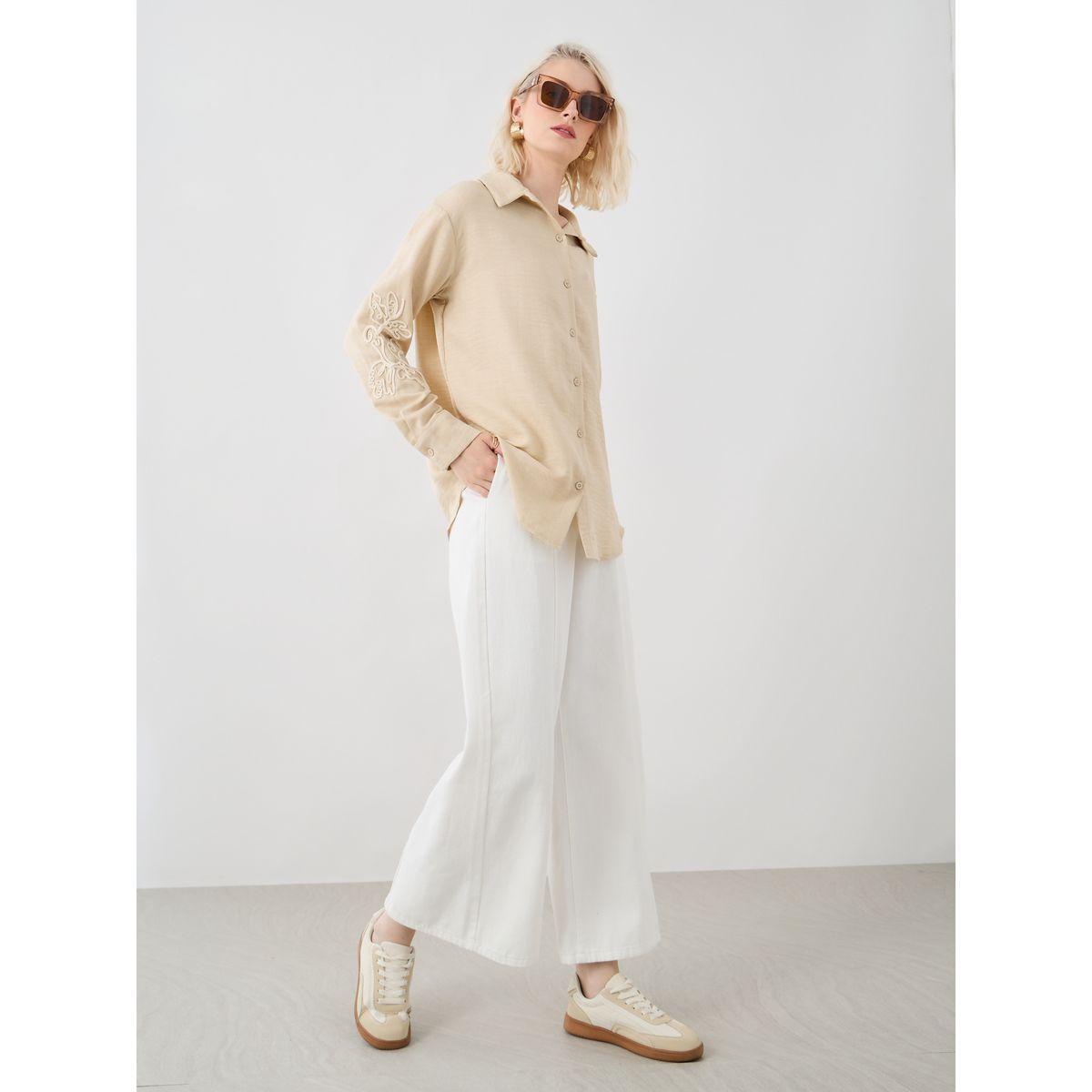 Styli Embroidered Spread Collar Oversized Shirt-women-clothing-shirtsandblouses-shirts-image-3