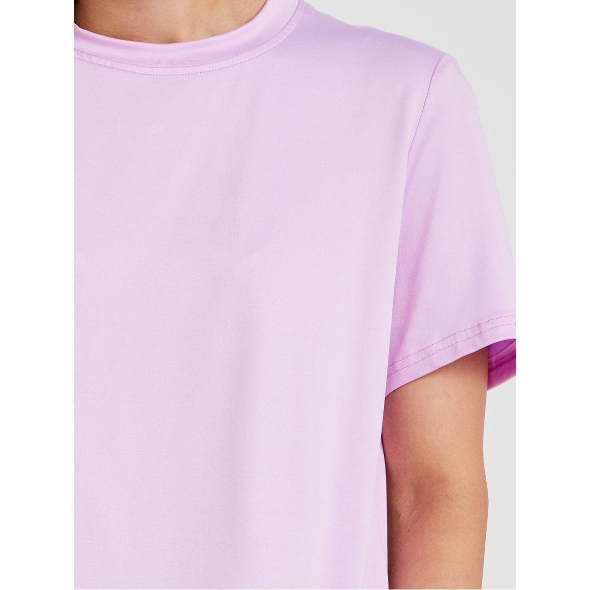 Styli Solid Round Neck T-Shirt and Pyjama Set-women-clothing-nightwear-pyjamas-longsets-image-4