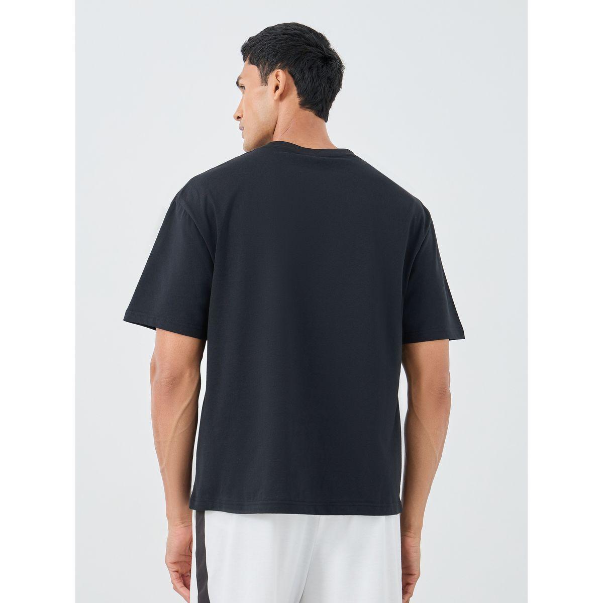Styli Slogan Print Crew Neck Oversized T-Shirt-men-clothing-tshirtsandpolos-tshirts-image-4