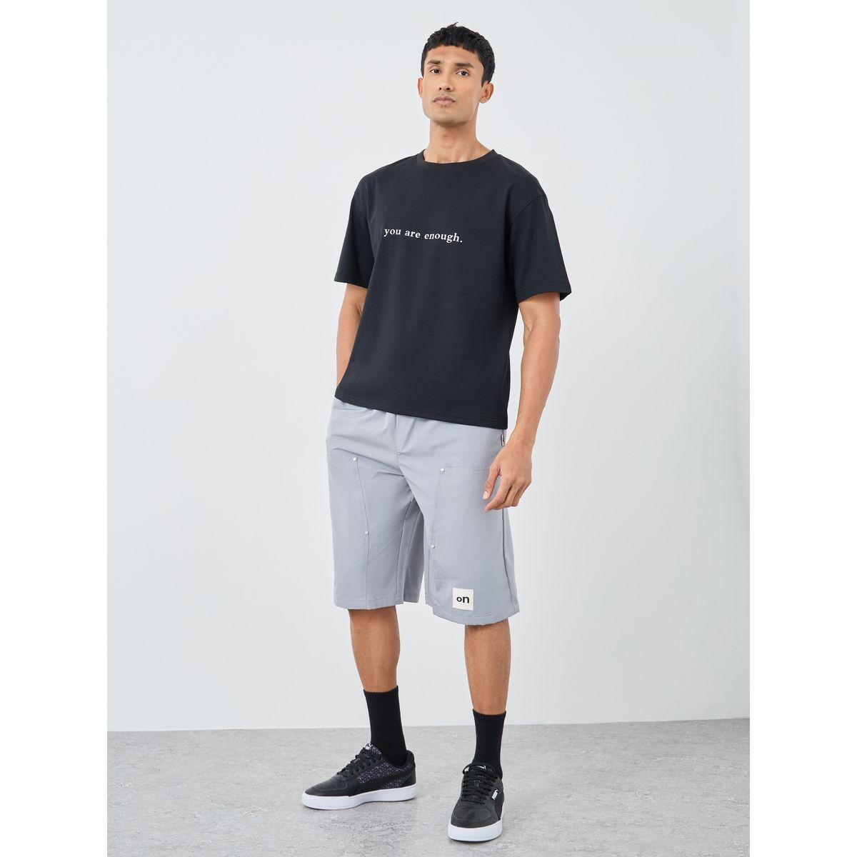 Styli Slogan Print Crew Neck Oversized T-Shirt-men-clothing-tshirtsandpolos-tshirts-image-2