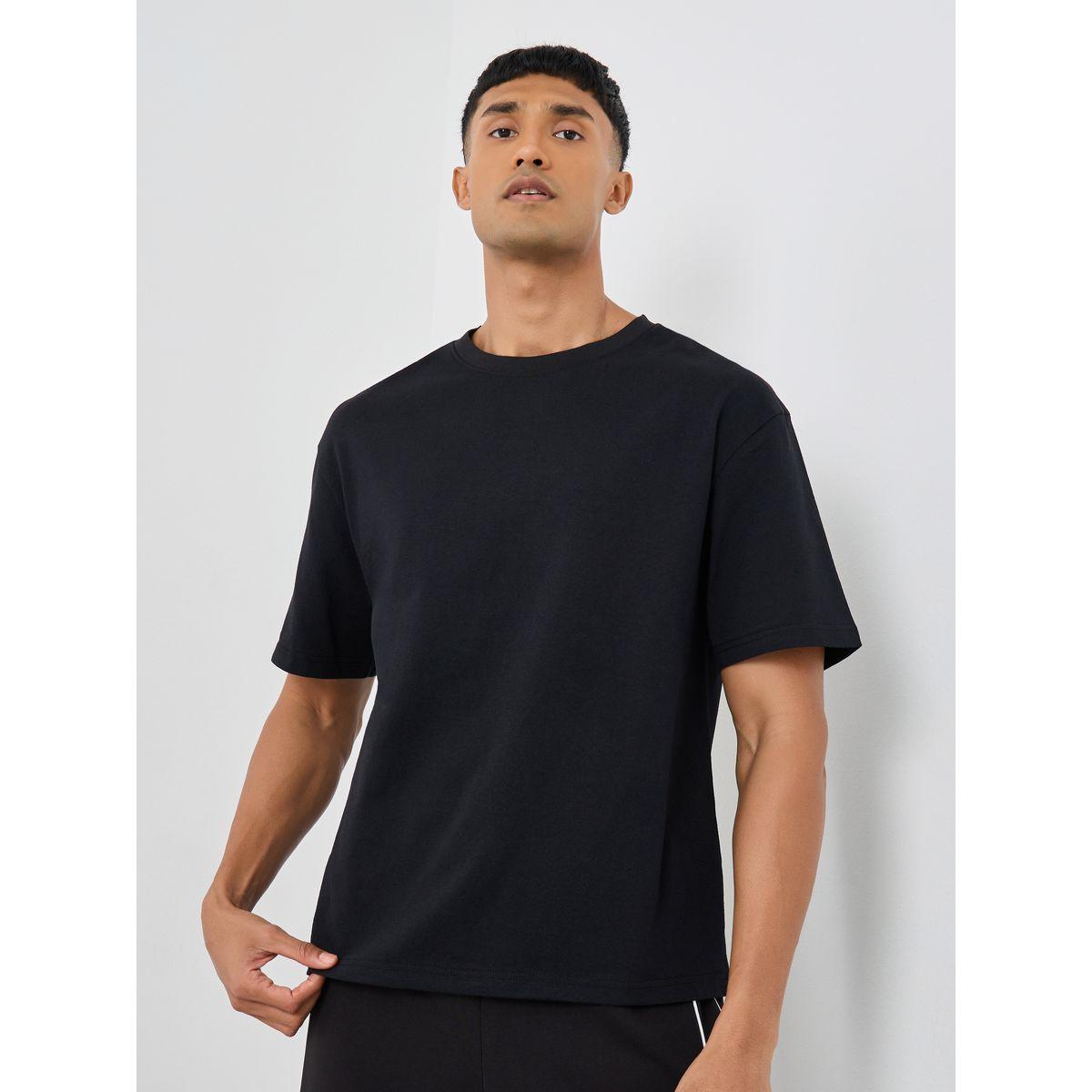 Styli Slogan Back Printed Crew Neck Oversized T-Shirt-men-clothing-tshirtsandpolos-tshirts-image-3