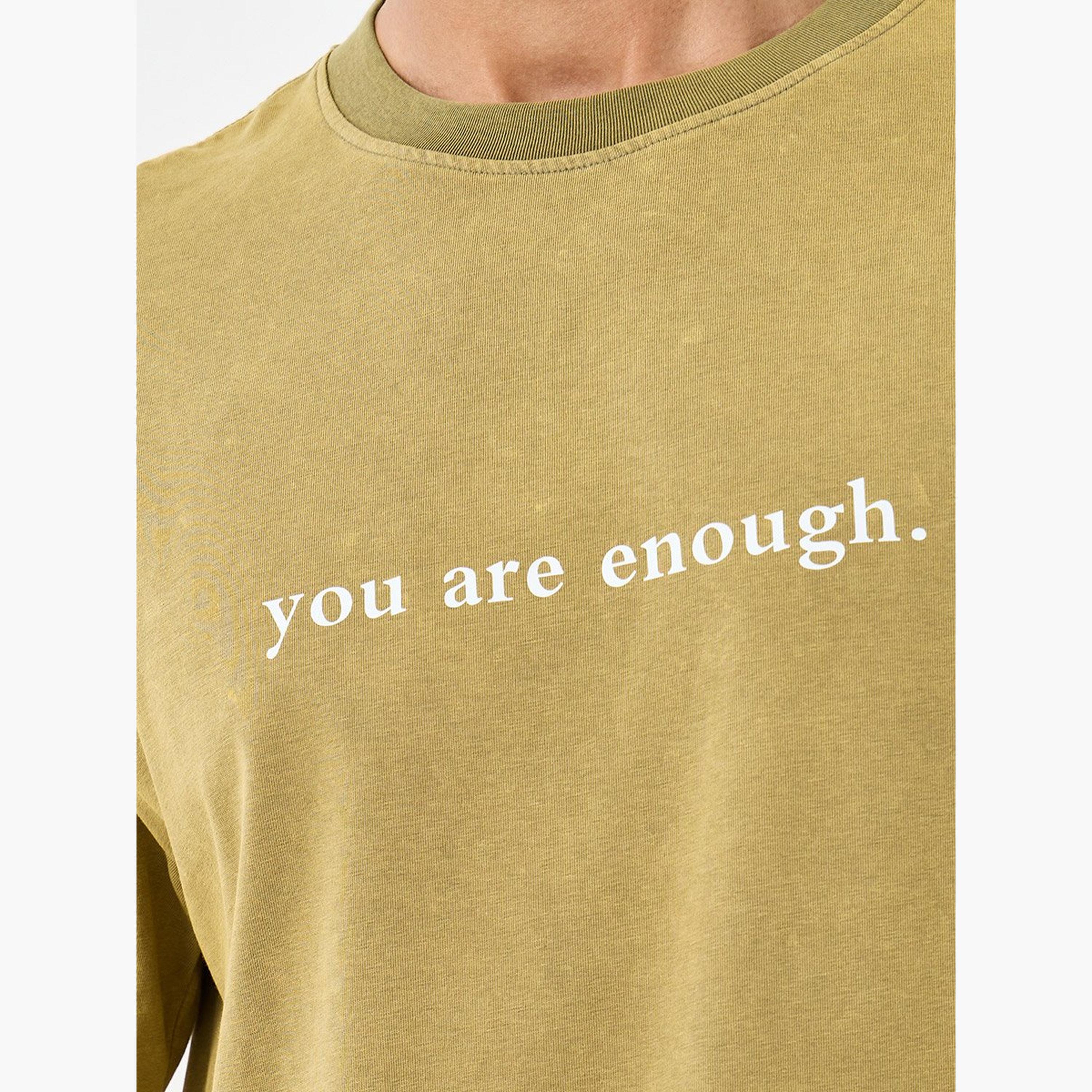 Styli Acid Washed Slogan Back Print Oversized T-Shirt-men-clothing-tshirtsandpolos-tshirts-image-4