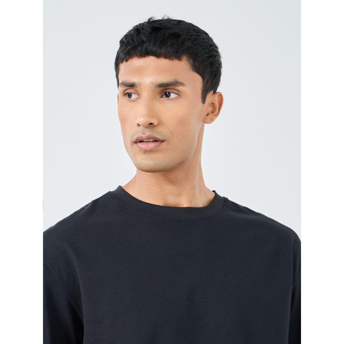 Styli Slogan Back Printed Crew Neck Oversized T-Shirt-men-clothing-tshirtsandpolos-tshirts-image-4