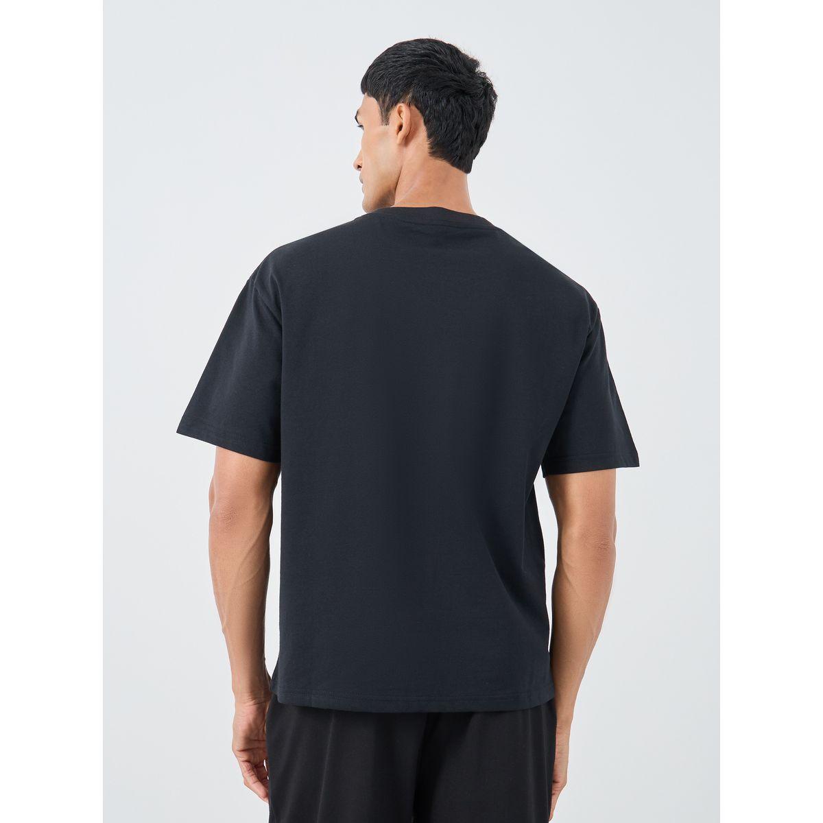 Styli LA Graphic Print Crew Neck Oversized T-Shirt-men-clothing-tshirtsandpolos-tshirts-image-4