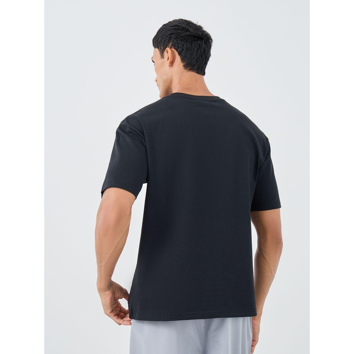 Styli Slogan Print Crew Neck Oversized T-Shirt-men-clothing-tshirtsandpolos-tshirts-image-4