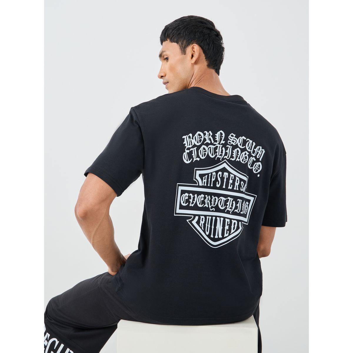 Styli Back Graphic Printed Oversized T-Shirt-men-clothing-tshirtsandpolos-tshirts-image-1
