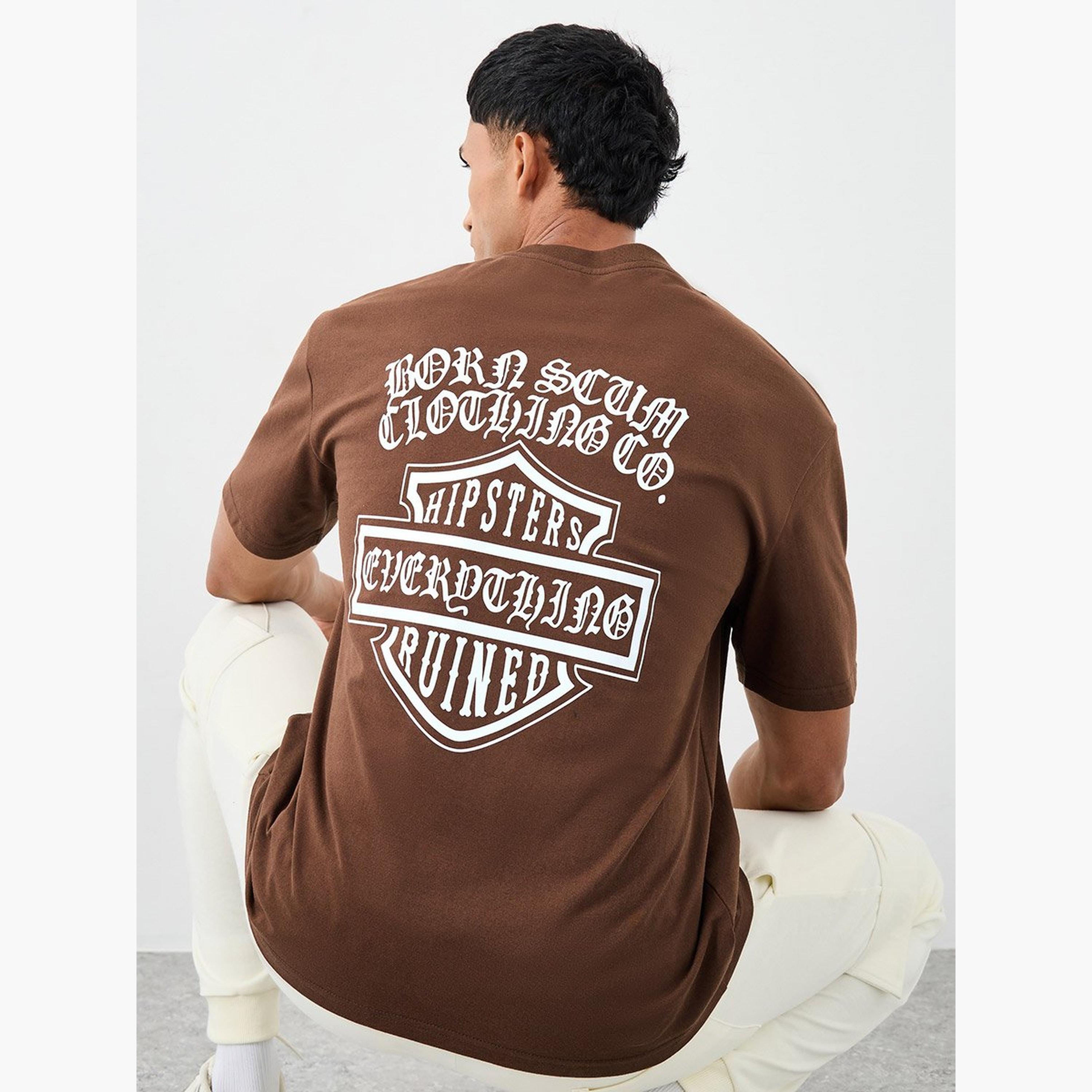Styli Back Graphic Print Oversized T-Shirt-men-clothing-tshirtsandpolos-tshirts-image-3