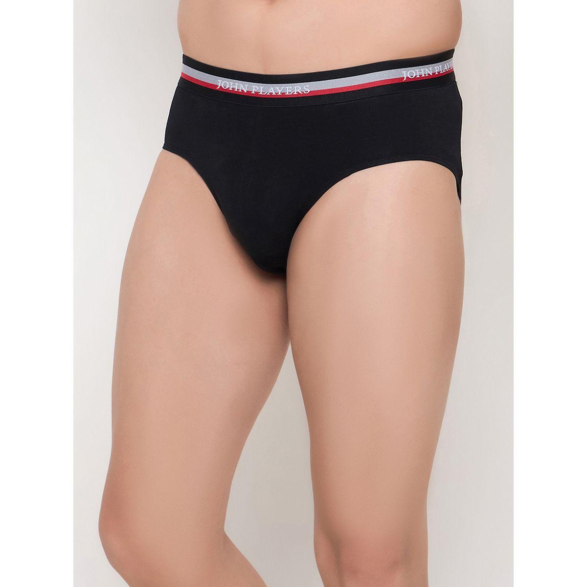 مجموعة من 2 - سروال داخلي سادة بخصر مطاطي-men-clothing-innerwear-underwear-image-3