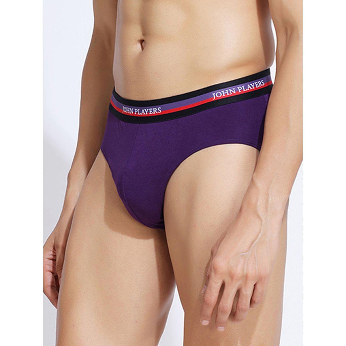 مجموعة من 2 - سروال داخلي سادة بخصر مطاطي-men-clothing-innerwear-underwear-image-4