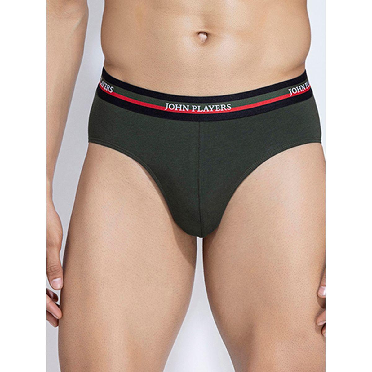 مجموعة من 2 - سروال داخلي سادة بخصر مطاطي-men-clothing-innerwear-underwear-image-2