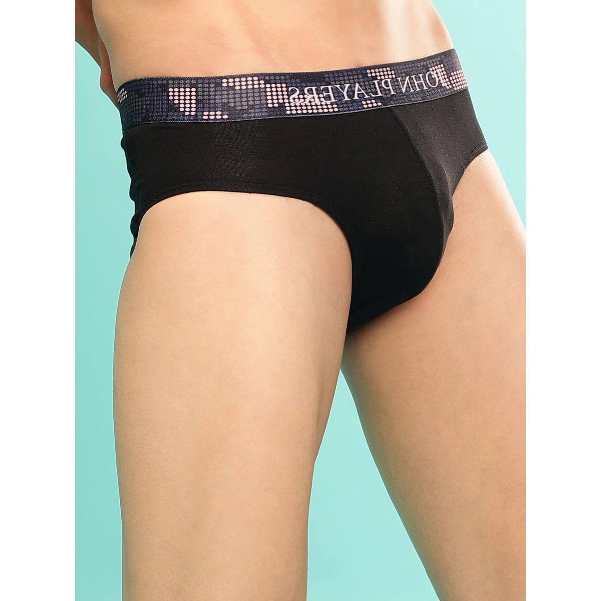 مجموعة من 2 - سروال داخلي سادة-men-clothing-innerwear-underwear-image-2