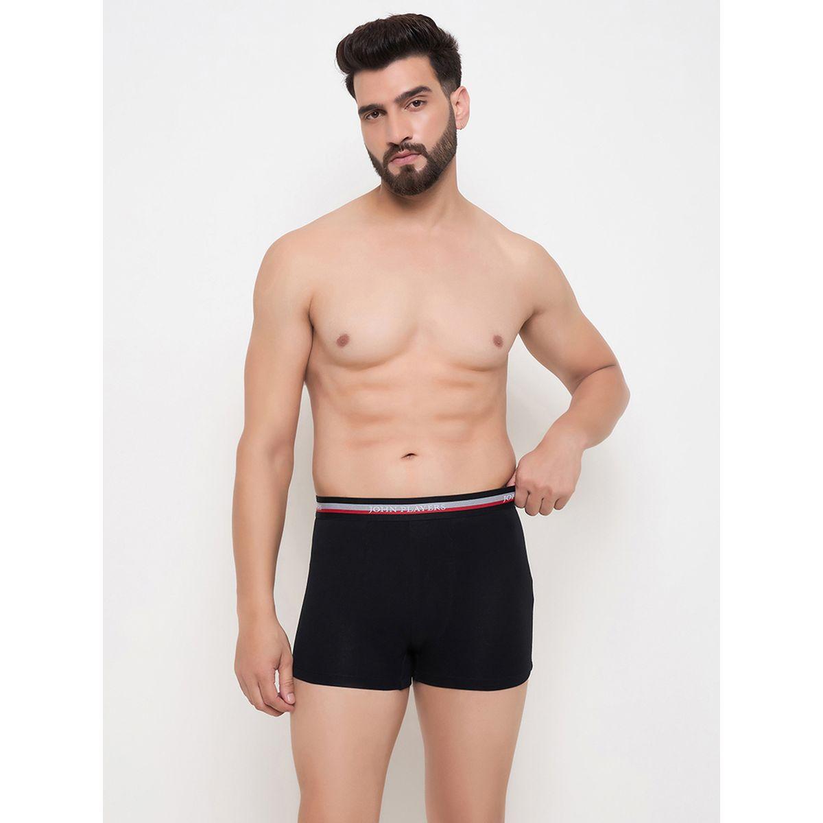 مجموعة من 2 - سروال داخلي سادة بخصر مطاطي-men-clothing-innerwear-underwear-image-1