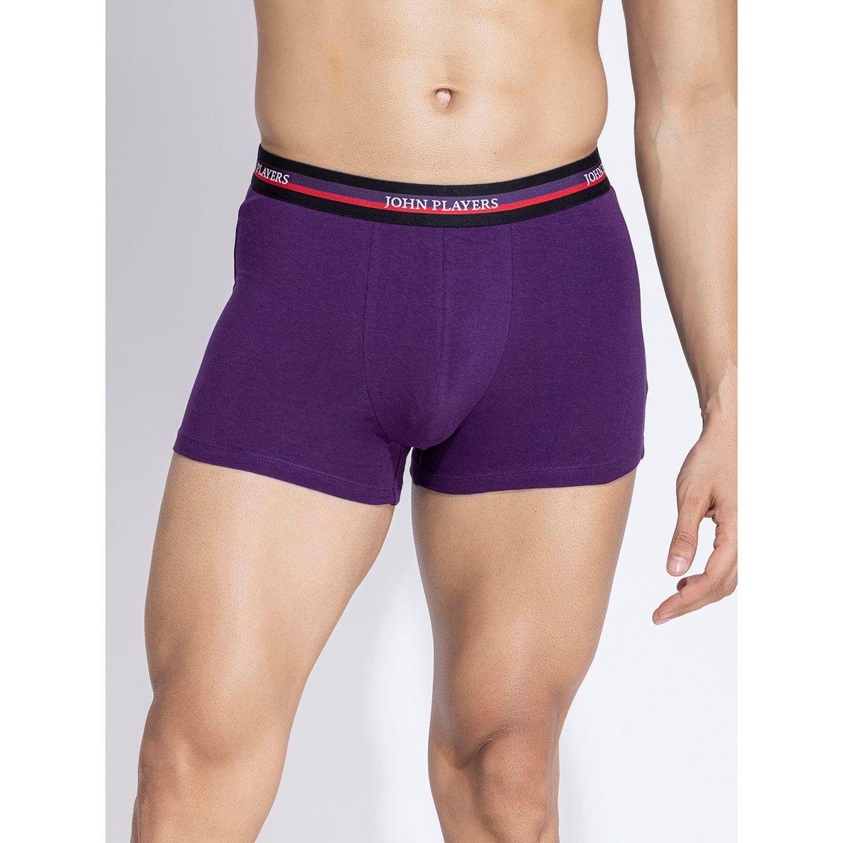 مجموعة من 2 - سروال داخلي سادة بخصر مطاطي-men-clothing-innerwear-underwear-image-2
