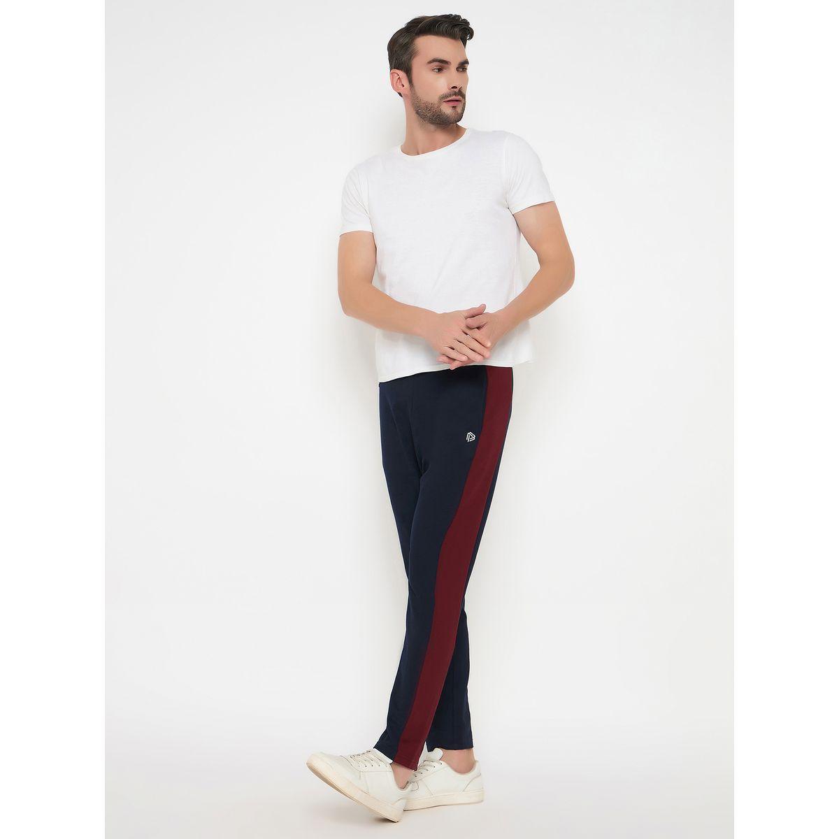 بنطال بيجاما بنمط كُتل الألوان وخصر مطاطي-men-clothing-sportswearandactivewear-bottoms-image-1