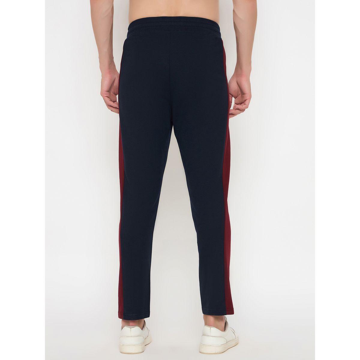 بنطال بيجاما بنمط كُتل الألوان وخصر مطاطي-men-clothing-sportswearandactivewear-bottoms-image-5