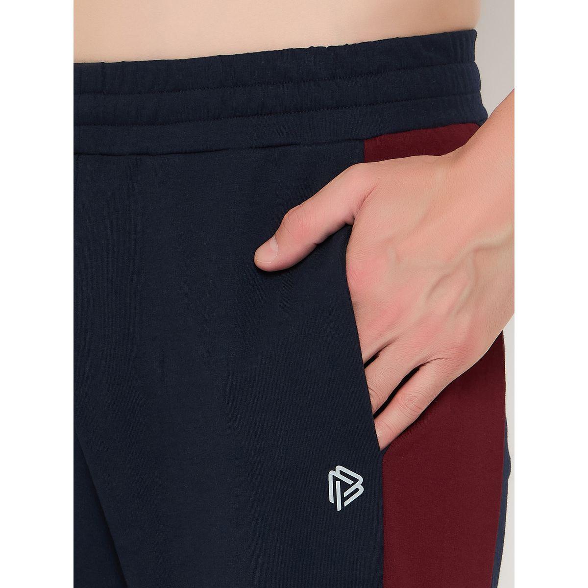 بنطال بيجاما بنمط كُتل الألوان وخصر مطاطي-men-clothing-sportswearandactivewear-bottoms-image-6