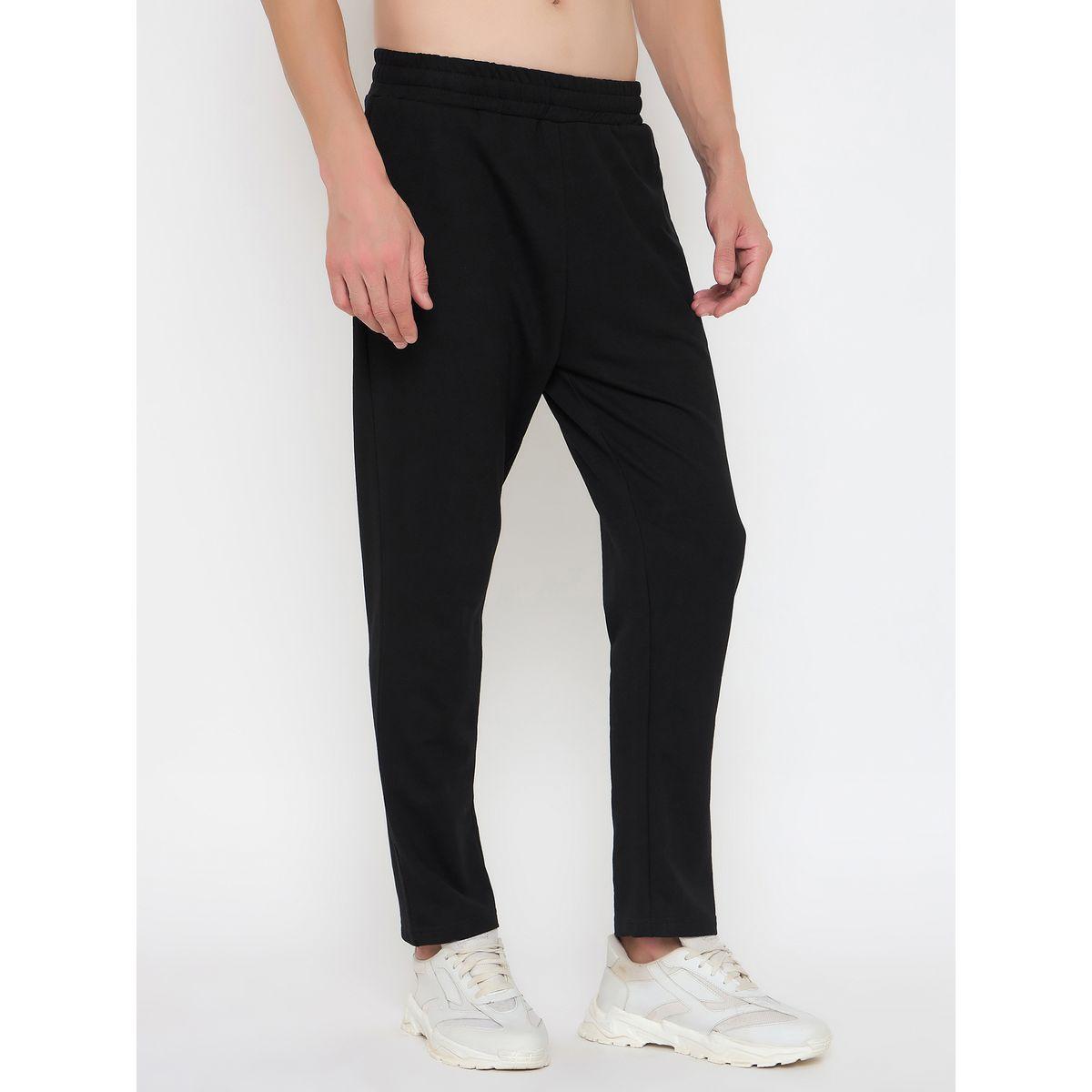 John Player Solid Elasticated Waistband Cotton Pyjama-men-clothing-sportswearandactivewear-bottoms-image-4