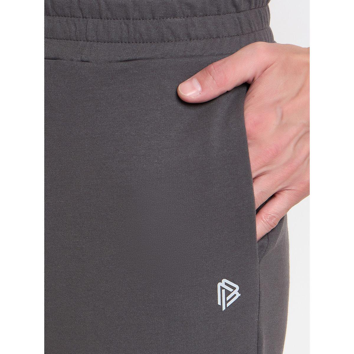 John Player Solid Elasticated Waistband Cotton Joggers-men-clothing-sportswearandactivewear-bottoms-image-6