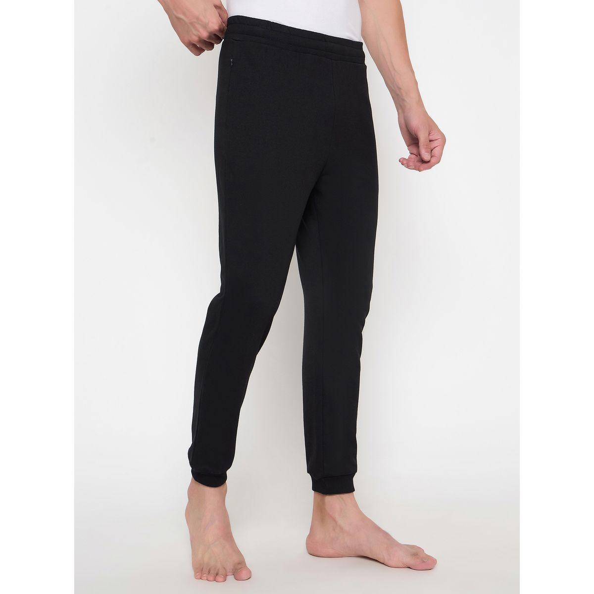 جوغر سادة بخصر مطاطي-men-clothing-sportswearandactivewear-bottoms-image-4