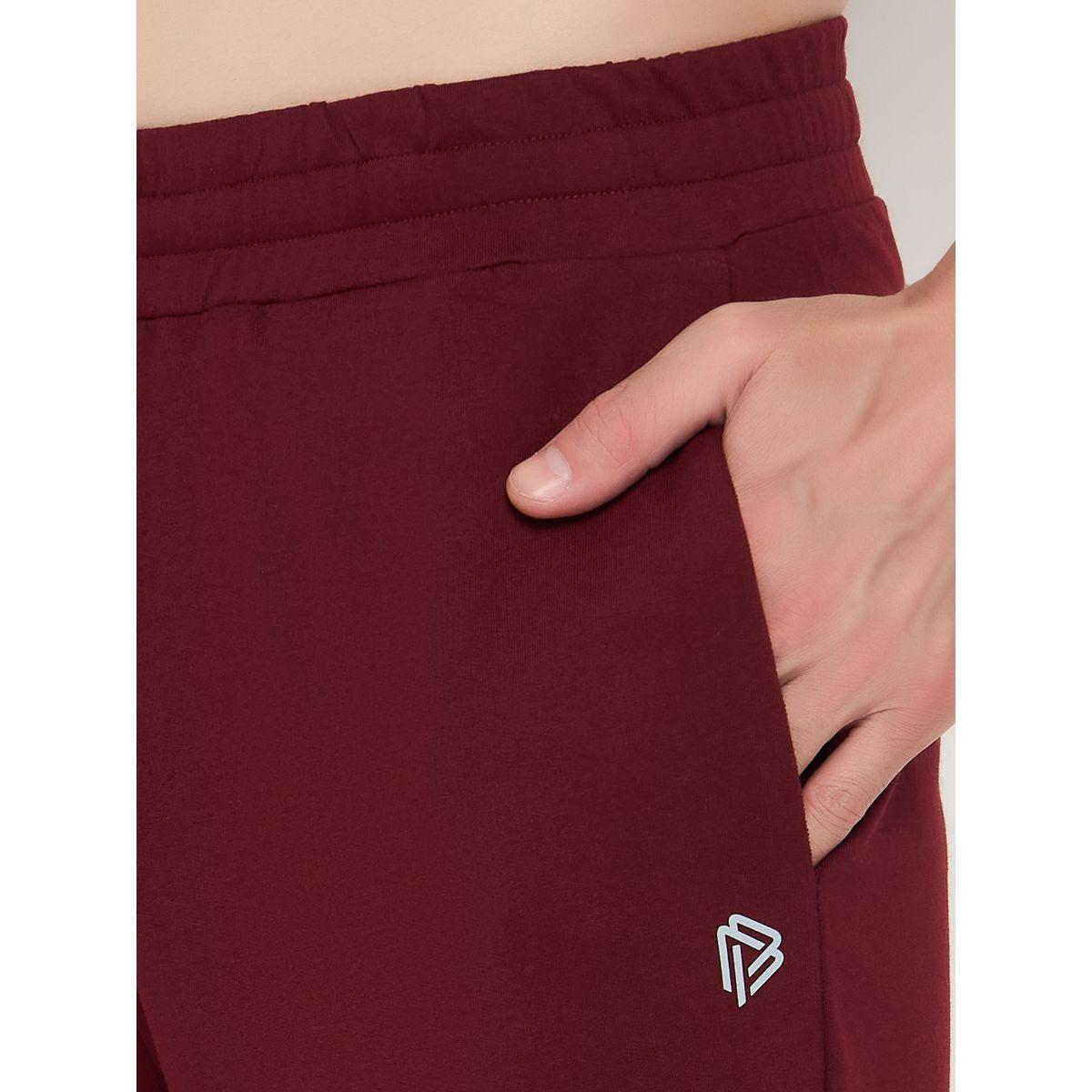 John Player Solid Elasticated Waistband Cotton Joggers-men-clothing-sportswearandactivewear-bottoms-image-6