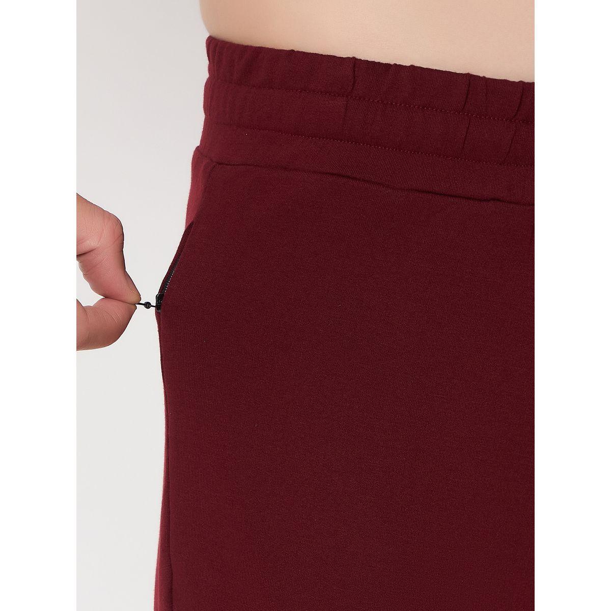 John Player Solid Elasticated Waistband Cotton Joggers-men-clothing-sportswearandactivewear-bottoms-image-7