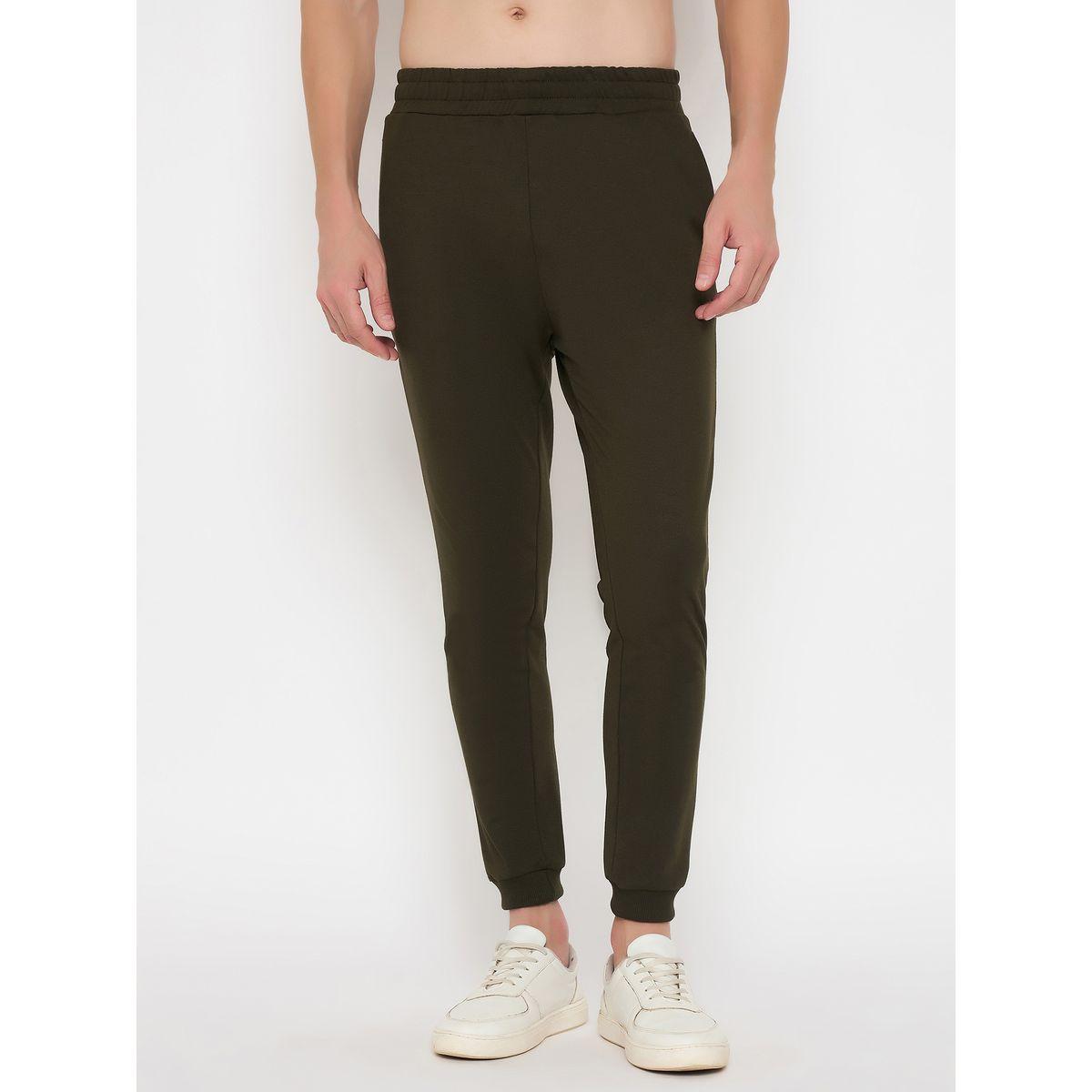 جوغر سادة بخصر مطاطي-men-clothing-sportswearandactivewear-bottoms-image-2