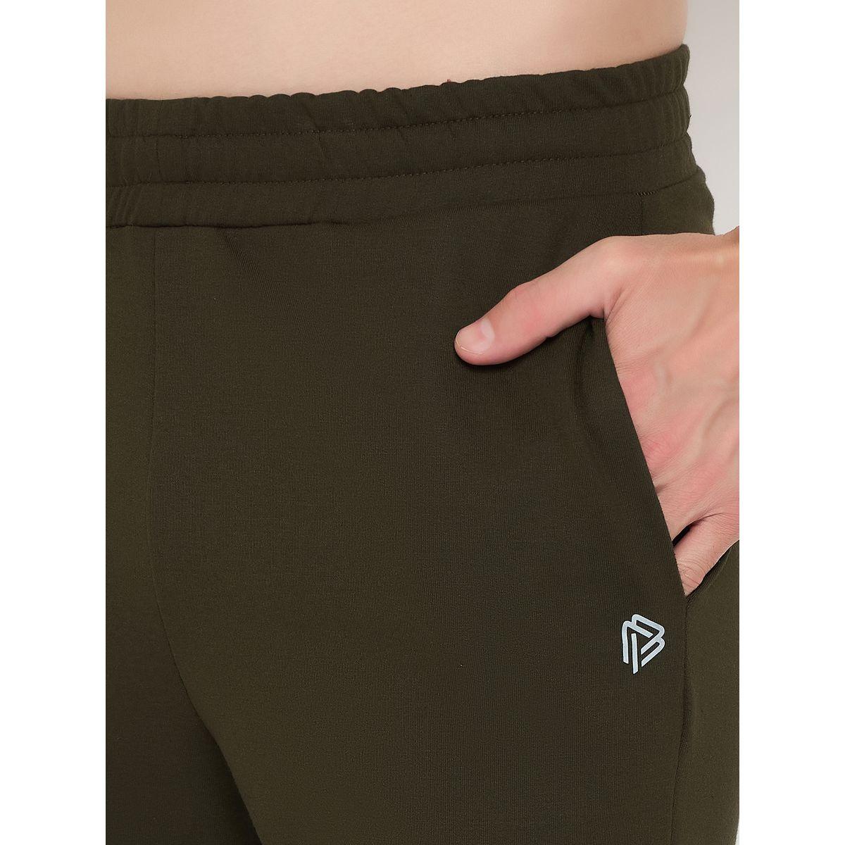 John Player Solid Elasticated Waistband Cotton Joggers-men-clothing-sportswearandactivewear-bottoms-image-6