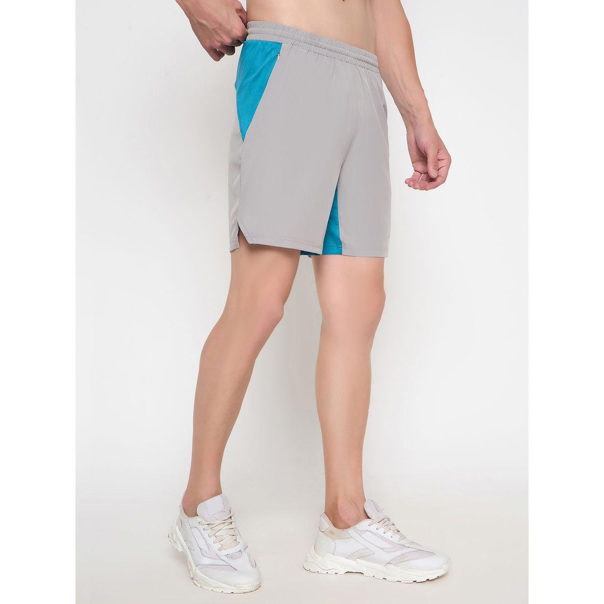 شورت بنمط كتل الالوان مع خصر مطاطي-men-clothing-sportswearandactivewear-bottoms-image-4