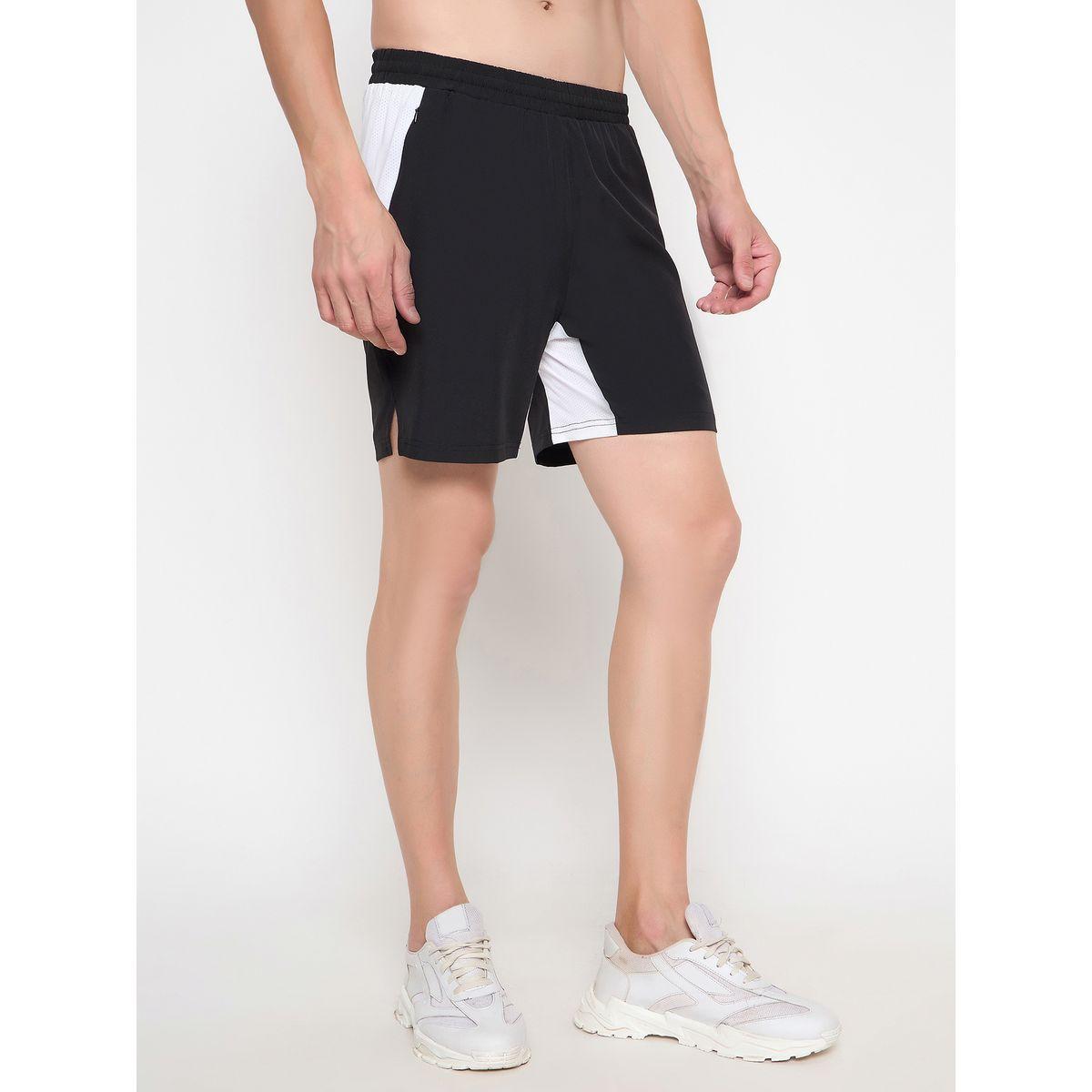 John Player Color Block Elastic Waistband Shorts-men-clothing-sportswearandactivewear-bottoms-image-4