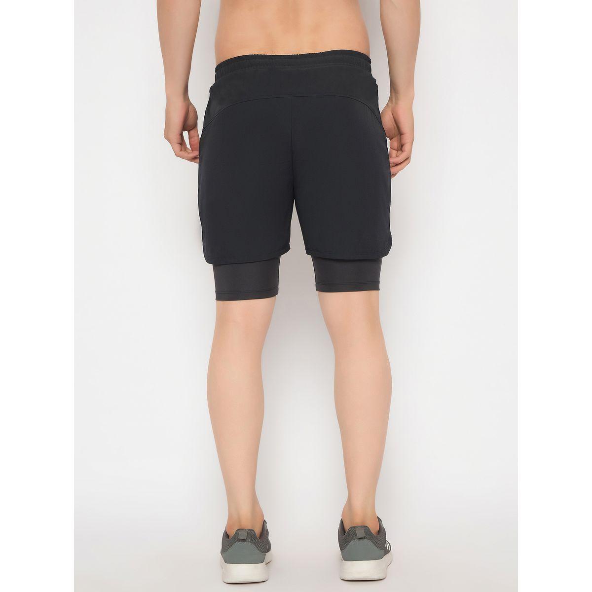 John Player Plain Elasticated Waistband Shorts-men-clothing-sportswearandactivewear-bottoms-image-5