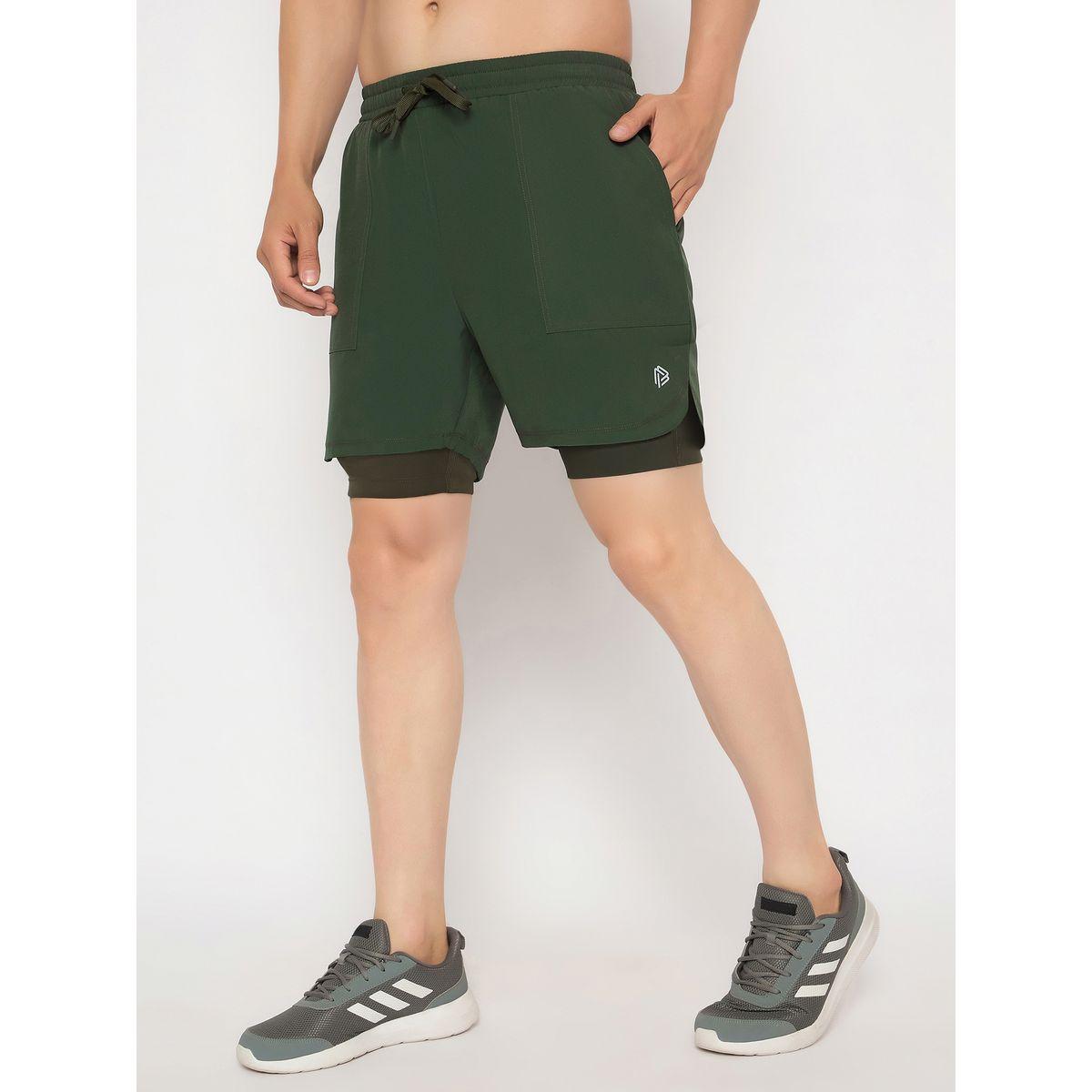 John Player Plain Elasticated Waistband Shorts-men-clothing-sportswearandactivewear-bottoms-image-3