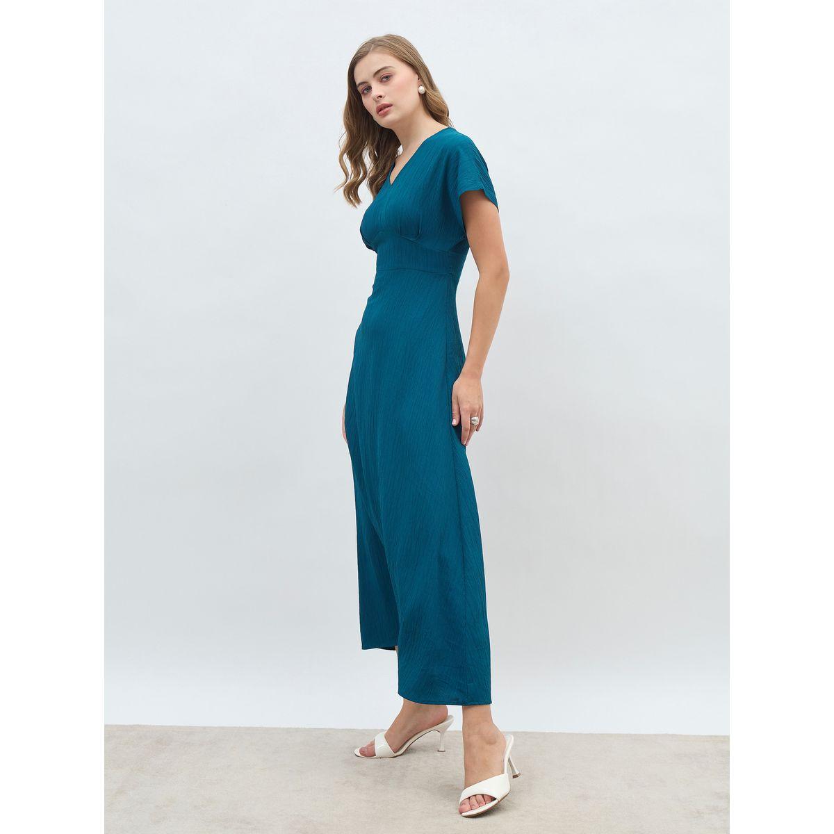 فستان طويل بحافة واسعة وأكمام مُمتدة-women-clothing-dresses-image-3