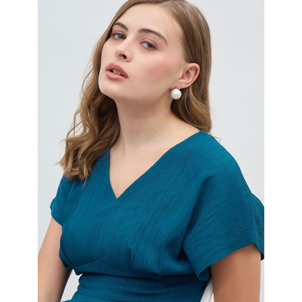 Styli Crinkled Extended Sleeves A-Line Maxi Dress-women-clothing-dresses-image-4