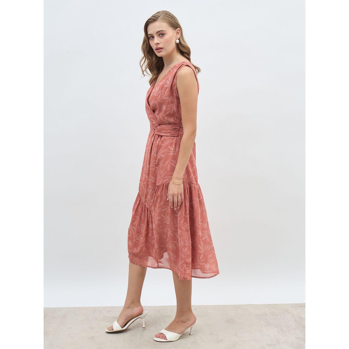فستان ميدي مطبع بالكامل بنمط لف-women-clothing-dresses-image-3