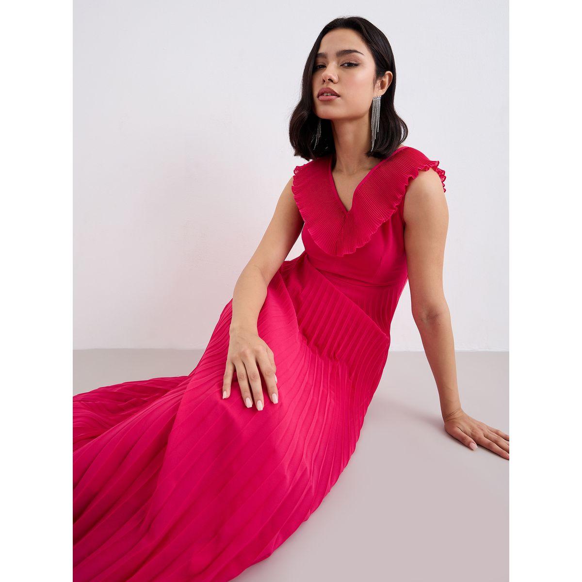 Styli Sleeveless Pleated Maxi Dress-women-clothing-dresses-image-5