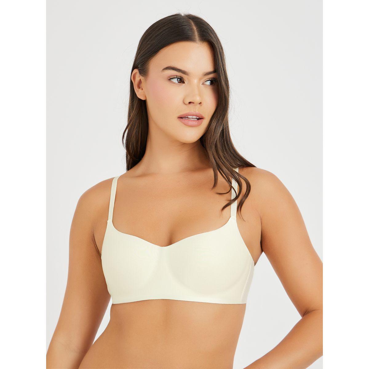 Styli Pack of 3 - Padded Non-Wired Bonded T-Shirt Bra-women-clothing-lingerie-bras-image-2