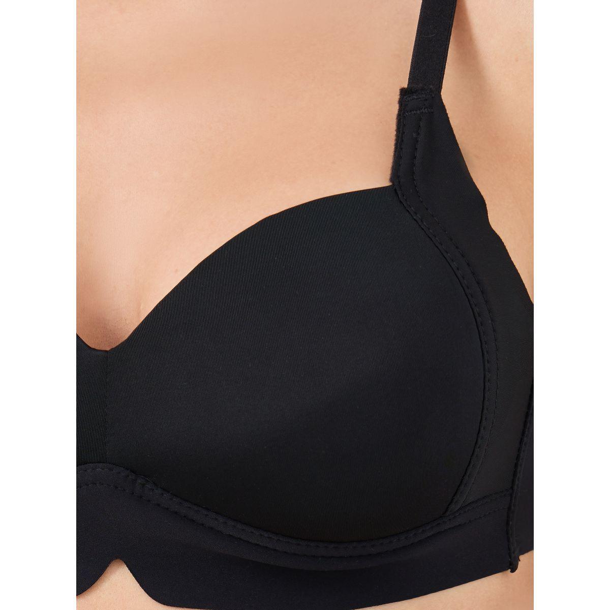 Styli Pack of 3 - Solid Padded Non-Wired T-Shirt Bra-women-clothing-lingerie-bras-image-3