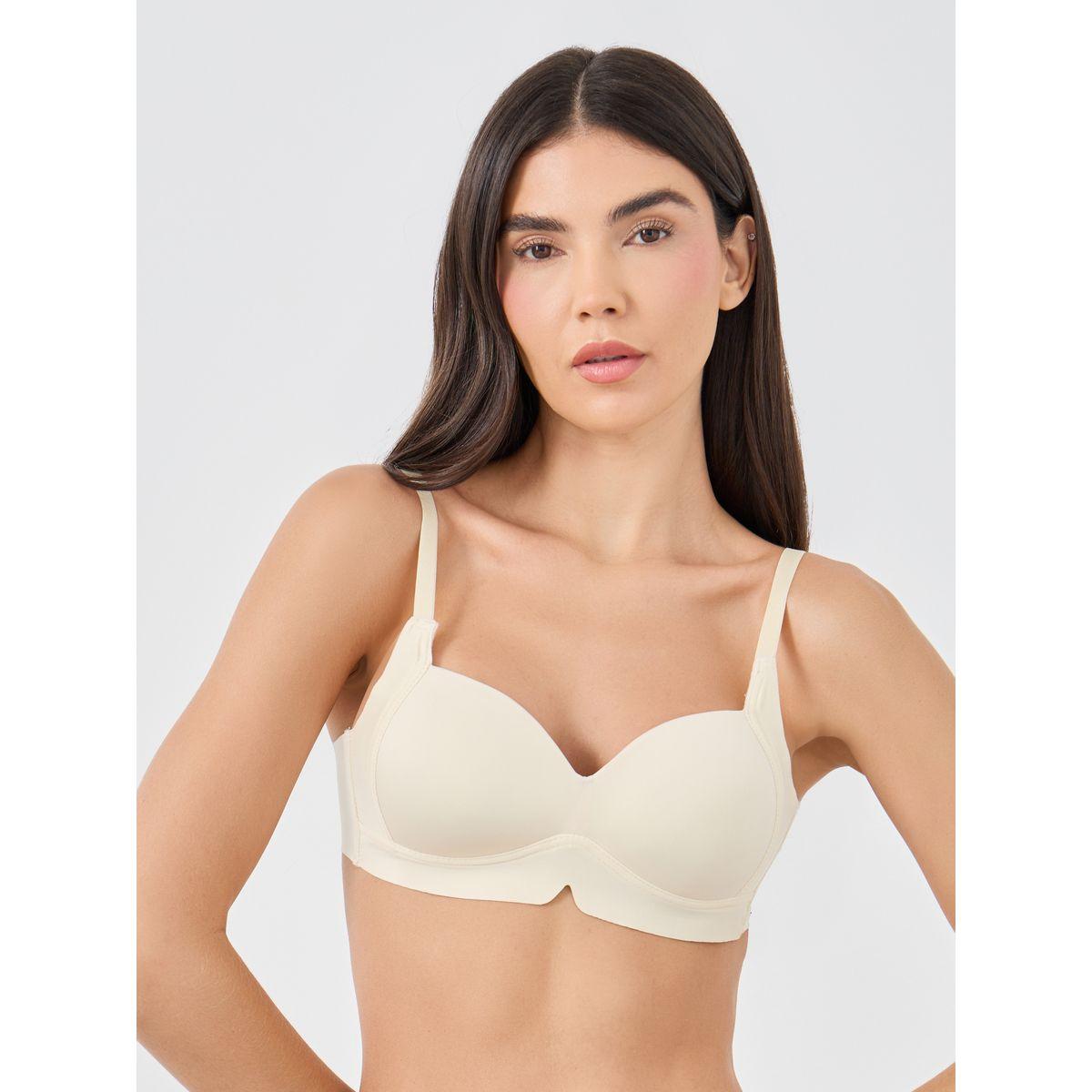 Styli Pack of 3 - Solid Padded Non-Wired T-Shirt Bra-women-clothing-lingerie-bras-image-6
